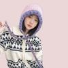 Big head circumference plush flying hat winter windproof ear protection Lei Feng hat red warm and cold knitted wool hat children