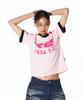 PRENDA 97 Pdc Logo Coloring Raglan Tee Light Pink
