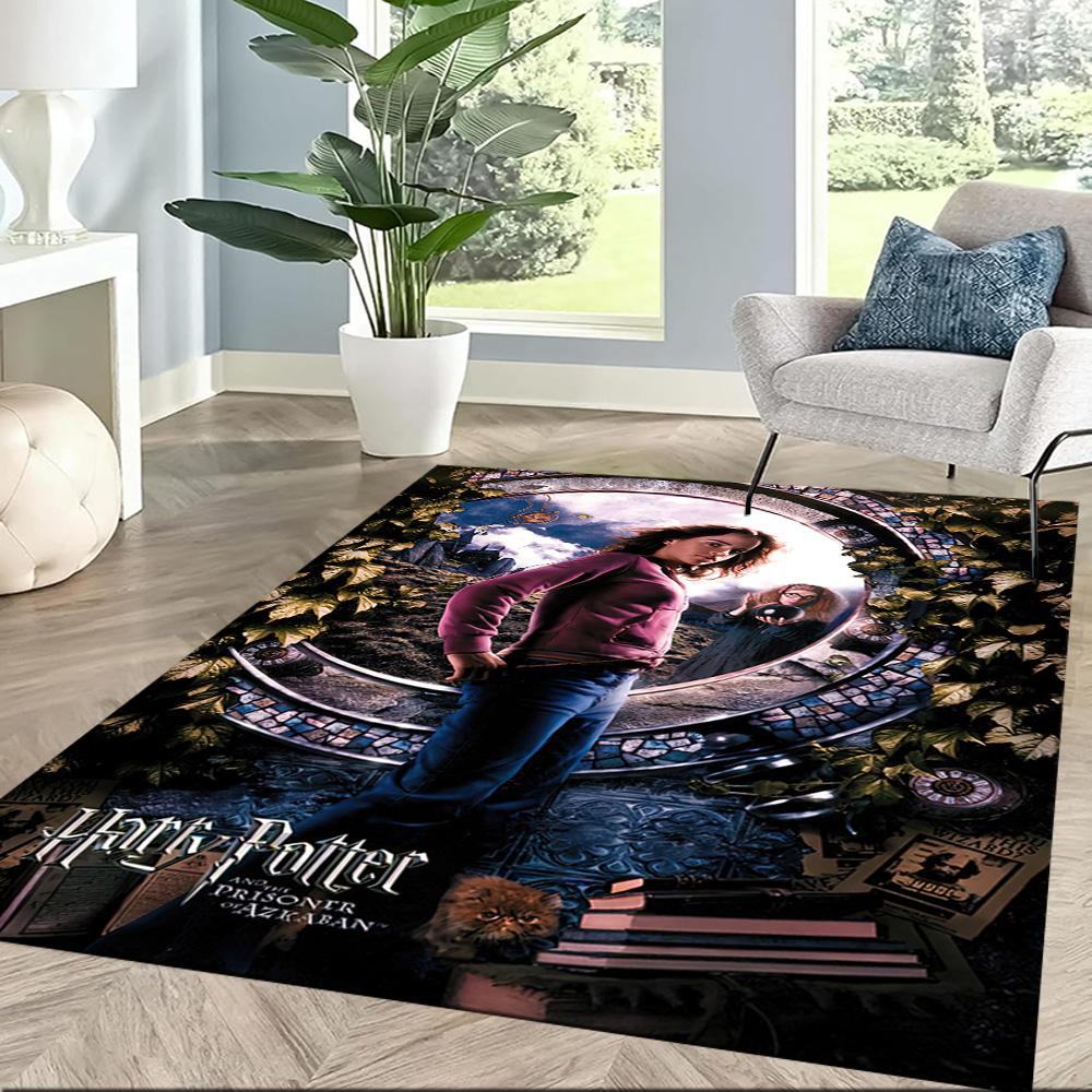 Harry Potter Adventure Square rugs are a great choice for living rooms, bedrooms, home décor, and as gifts.