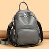Luxury Cowhide 100% Genuine Leather Women Backpacks Vintage Travel Bags Notebook Schoolbag for Girls Daily Knapsack Sac A Main
