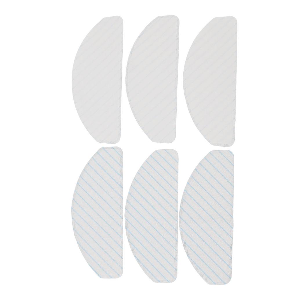 6 stk Moppklut for Yeedi Vac 2pro Støvsuger Rengjøringspads Reservedeler Feiemaskin