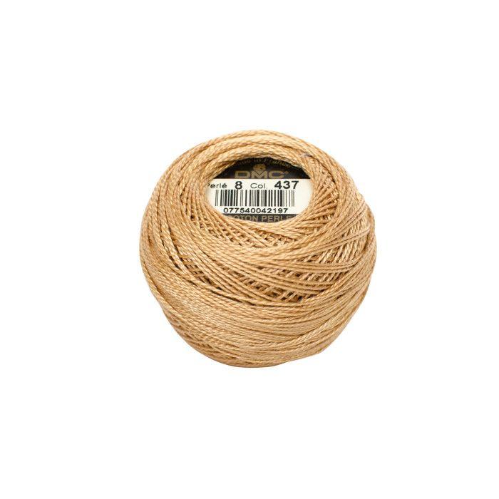 Coton perlé DMC art 116, grosseur 8 - pelote de 80m - Att 437