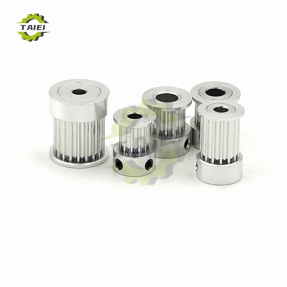 HTD 3M 25 26 28 30 Diş Senkron Kasnak Delik 5mm-20mm Kayış Genişliği 10/15mm Uyumlu 3M Dişli Yüksek Torklu Tahrik Kasnağı Zamanlama Çarkı