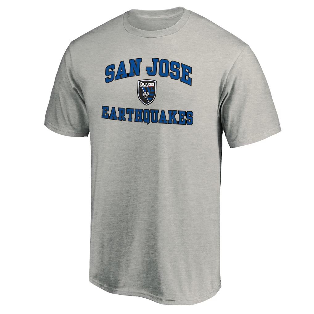 

San Jose Earthquakes Black Heart and Soul Casual TShirt Luxury Brand Unisex Top 4XL