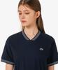 LACOSTE Women'S Short Sleeve Woven Piste Setup Sf273E-56G Hde