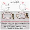 10Pcs Adjustable Pipe Clamp Double Wire HoseClip Plumbing Fastener Hardware Kit Double Wire Hose Clip Plumbing Fastener Hardware