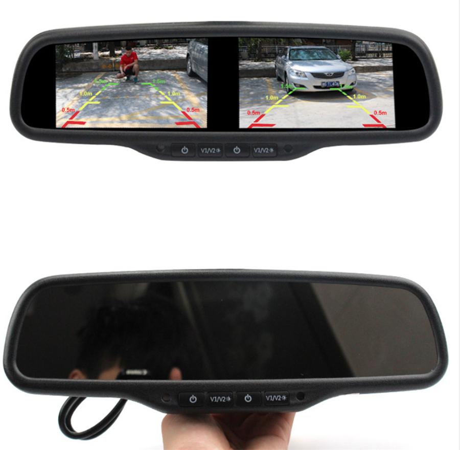 

4.3 Digital TFT LCD Dual Screen Car Rear Monitor
