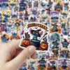 52 Pcs Halloween Stitch Stickers - Cute Festive Designs Perfect For Notebook Phone Case  Holiday Decor Fun Diy Embellishment