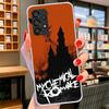 My Chemical Romance MCR Phone Case For Samsung Galaxy A12 A22 A32 A52 A72 A02S Phone Case Note 20 Ultra 10 S10 Plus A51 A71 A50S