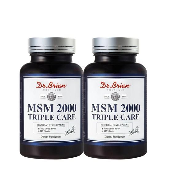 

Dr. Brian 2000 Triple Care MSM Dietary Sulfur, 120 tablets, 2 units,Korean health food