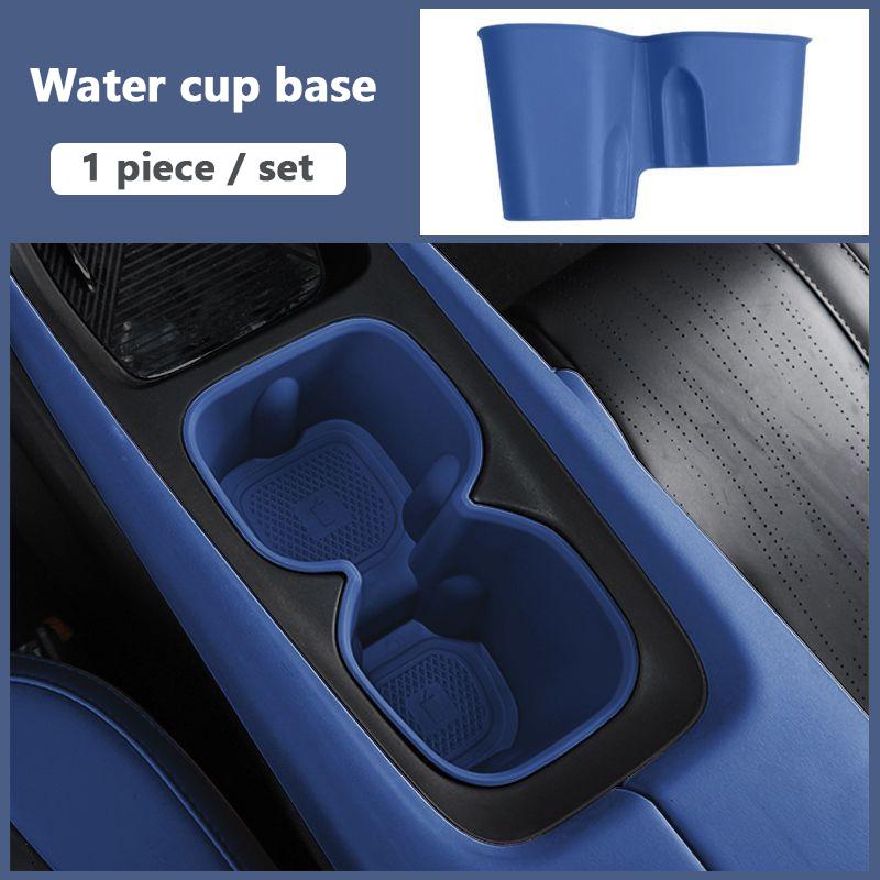 For BYD Seagull Dolphin Surf Mini Atto 1 2024 2025 2026 Wireless Charging Silicone Pad Storage Box Cup Holder Car Accessories