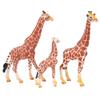 Giraffes Family Animal Figurines Wildlife Models Decoration Children Educational ToyGiraffes Family