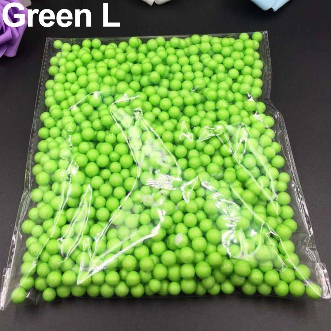 

Orion Круглые мелкие цветные бусины из полистирола для декора или наполнения стеклянных ёмкостей L зелёный