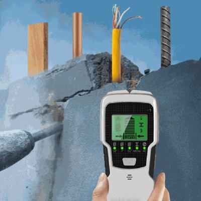 Scanner mural 5 en 1 pour détecter les métaux, le bois, les fils, les vis et les tuyaux sur les murs