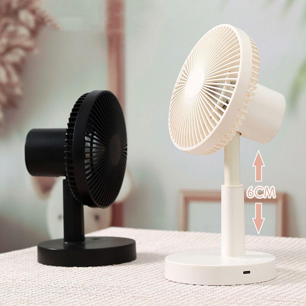 3rd Gear Desktop Electric Fan Low Noise Portable Electric Fan  For Office Bedroom