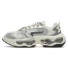 Nebula Fabric Synthetic Leather TPU Comfortable Casual Low-Top Dad Shoes Men Sneakers Cream T12M331105FGB