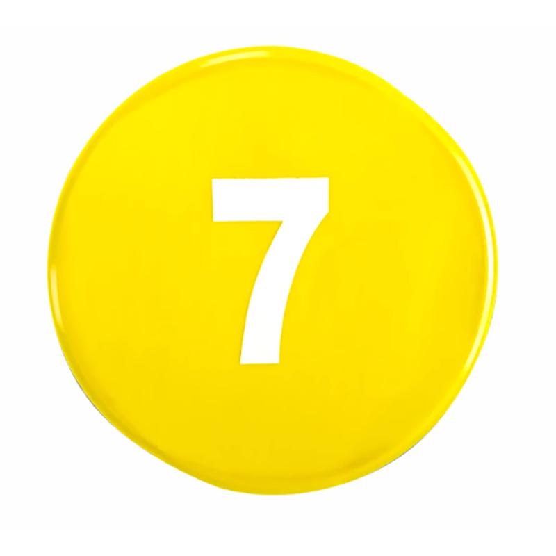 Sports Numbered Marker Disc