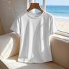 Women's Casual Loose Fit Crew Neck Short Sleeve T-Shirt Basic Solid Color Streetwear Tops Tees