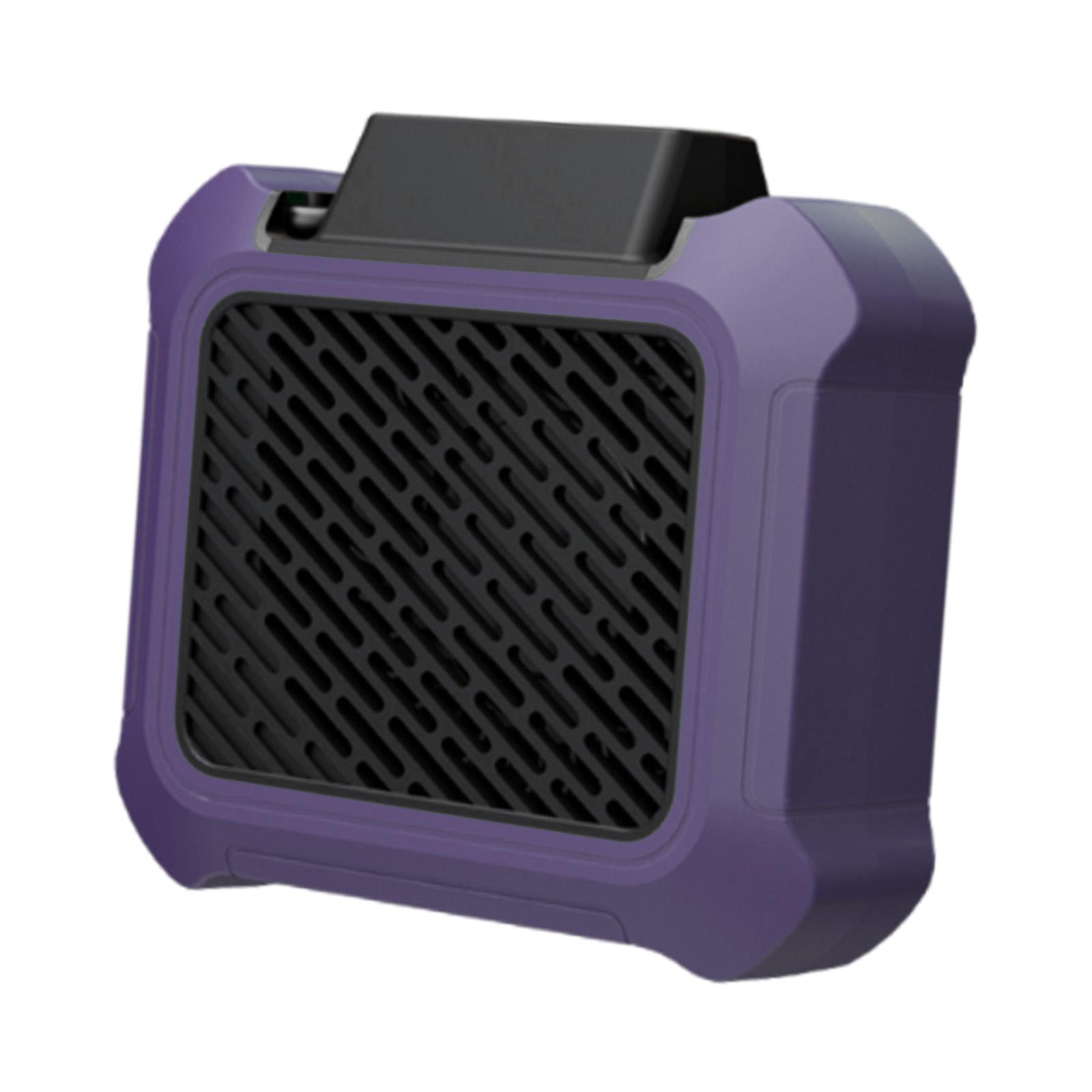 

Ожерелье Вентилятор Hands Free Носимое Садоводство 3 Скорости Регулируемый Кемпинг Кондиционер Аксессуары фиолетовый