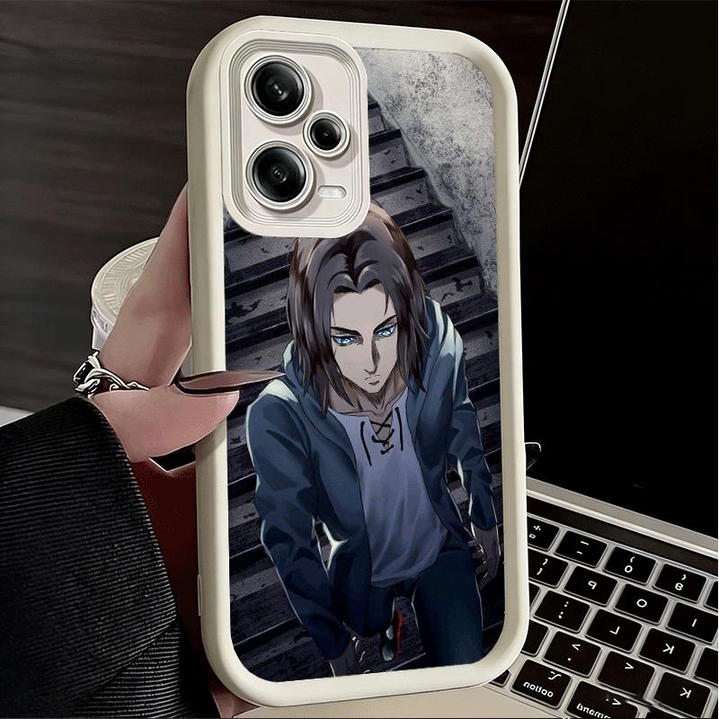 Phone Case for Xiaomi Redmi Note 15 14 13 Pro Plus A-Attack On T-Titan Eren Yeager Shell 12S 11 11S 11T 5G 14S Soft Silicone Fun