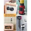 3pcs Solid Color Small Kitchen Appliance Cable Organizer Upgraded Kitchen Power Cord Organizer: No Drill Plug-In Cord Holder