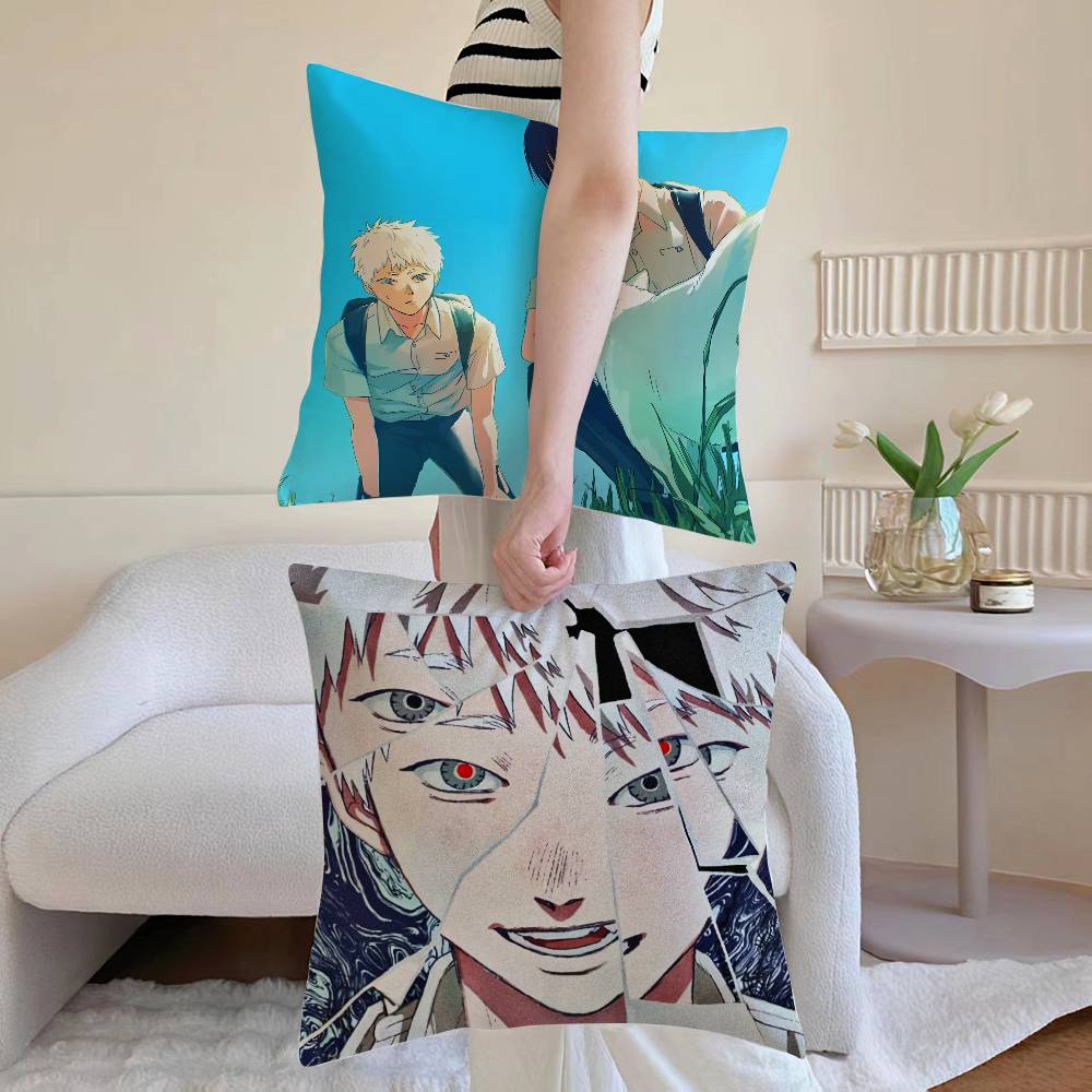 Anime T-The Summer Hikaru Died-MT Pillow Case Printed Brushed Fleece Pillow Baby Skin-Touch Eco-Friendly Dye-Sublimat