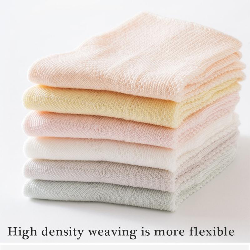 Set of 3 Pair Girls Cotton Ankle Socks Baby Hosiery with Nonslip Elastic Cuffs Design for Toddler Boys Girls Comfort