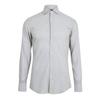 Mens Spread Collar Long-Sleeved Shirt