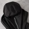Autumn Ins Double Hat Hooded Zipper Light Plate Y2K Masked Hoodie Jacket Men's and Women's Top