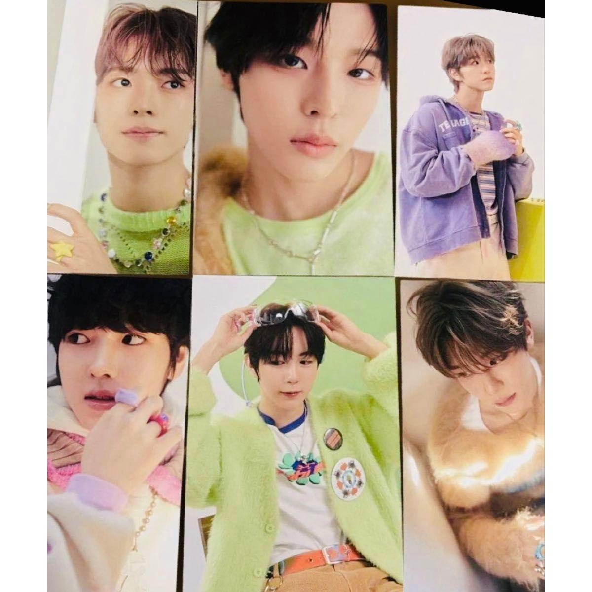 Used NCT WISH handing over party postcard Posca NCTWISH Posca