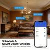 Melery Matter over WiFi Smart Light Wall Switch Touch Sensor Glass Panel Remoted Google/Apple Home Siri Alexa Homekit Smarttings