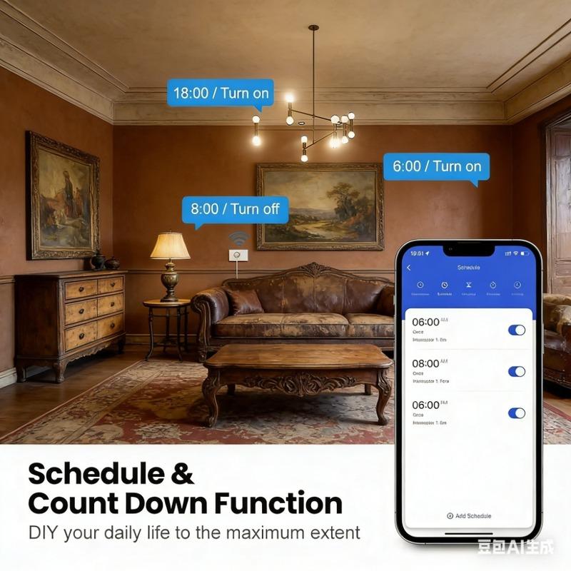 Melery Matter over WiFi Smart Light Wall Switch Touch Sensor Glass Panel Remoted Google/Apple Home Siri Alexa Homekit Smarttings
