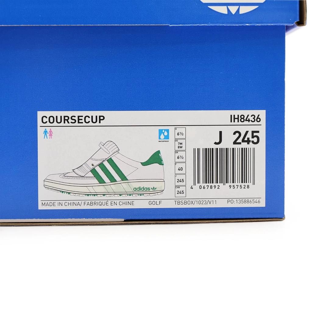 IH8436 adidas Originals Coursecup Spikeless Golf Chalk White Green (Men's)