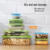 Meiliya Square Food Storage Containers Set (3x1750ml)