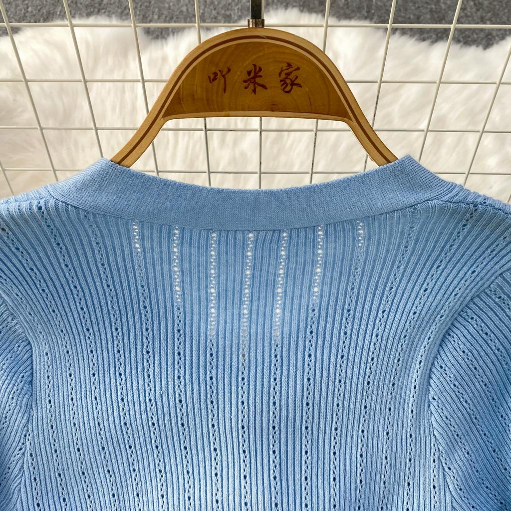 Autumn Winter Women Elegant V-neck Knitted Sweater Metal Button Christmas Party Long Midi Fishtail Dresses