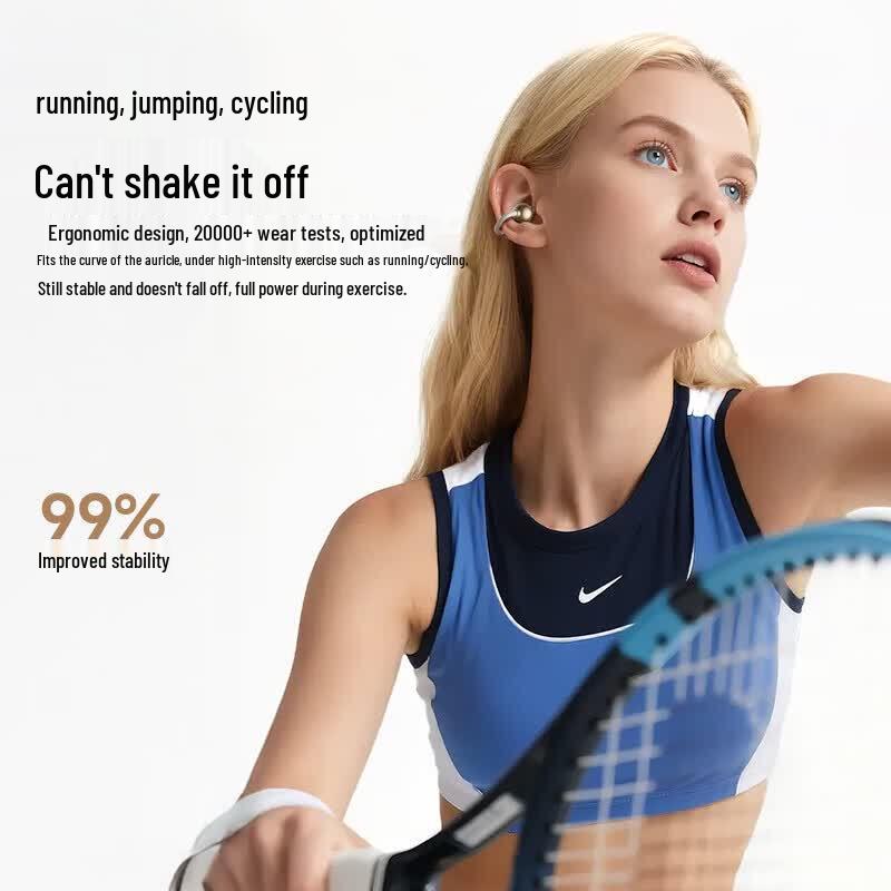 Philips TAT3469 Open-Ear Clip-On Wireless Earbuds