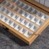 36-Grid Nail Art & Watercolor Mixing Palette Box