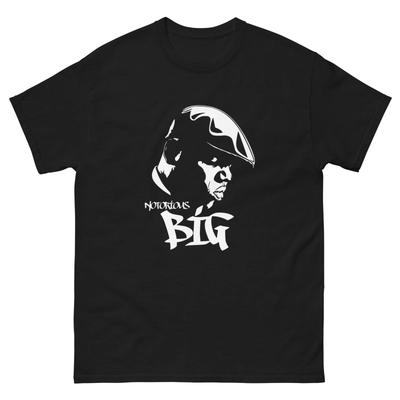 Notorious BIG Biggie Smalls Cartoon Hip Hop Rap Vintage Grafik T-Shirt