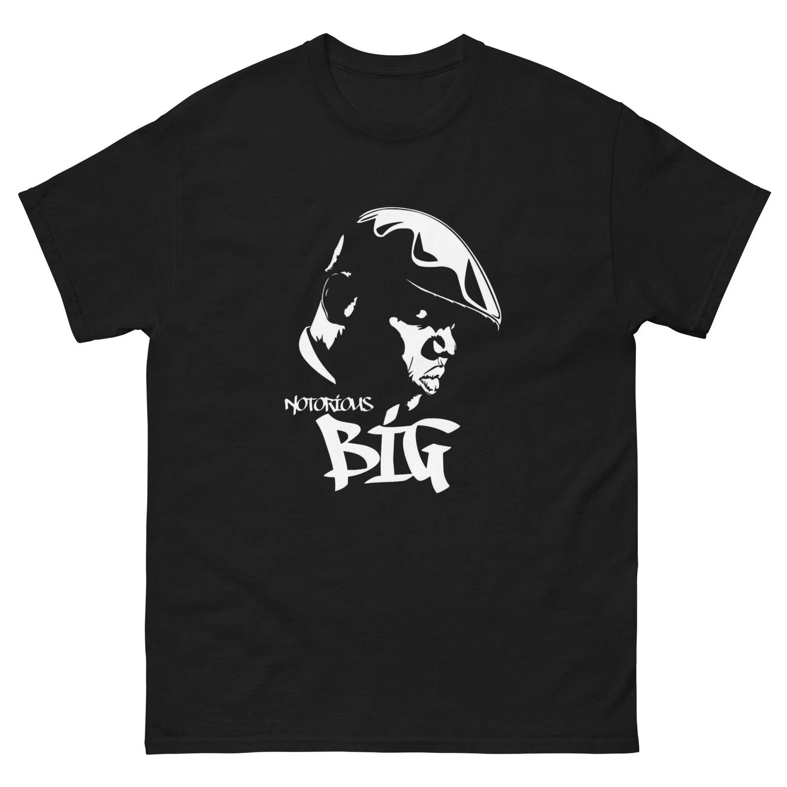 Notorious BIG Biggie Smalls Cartoon Hip Hop Rap Vintage Graphic Tee Shirt XL