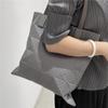 New Limited Edition TRACK Series Translucent Mesh Shoulder Tote - Large Capacity for Women