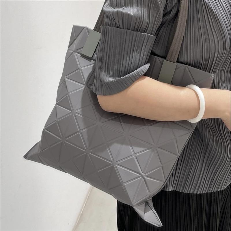 New Limited Edition TRACK Series Translucent Mesh Shoulder Tote - Large Capacity for Women