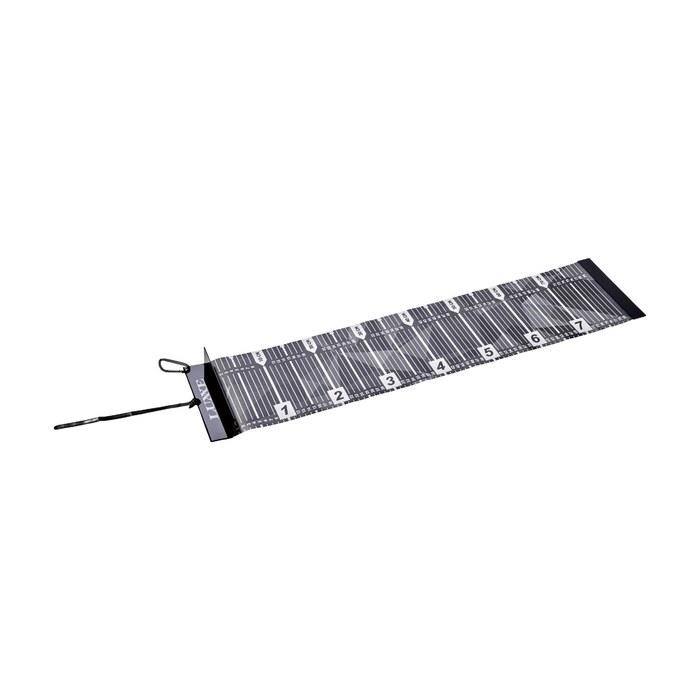Gamakatsu Rugze Fishing Measure Wide 80cm x 20cm LE142 Black/White