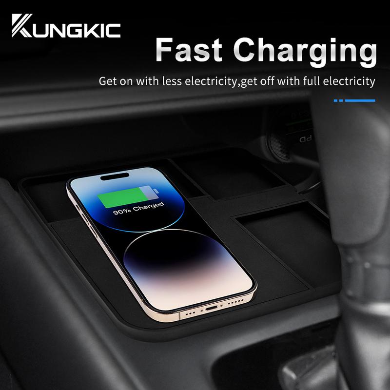 15W Auto Kabellose Halterung Ladeplatte für Honda VEZEL/XRV Mobiltelefon Schnelles Laden Original Autoformteil