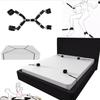 SM Goods Full Set Cosplay Bondage Play Beginner Human Adult Gift Ankle Cuffs Handcuffs Restraint Bondage Erotic SM Play Goods Popular Gift Women's