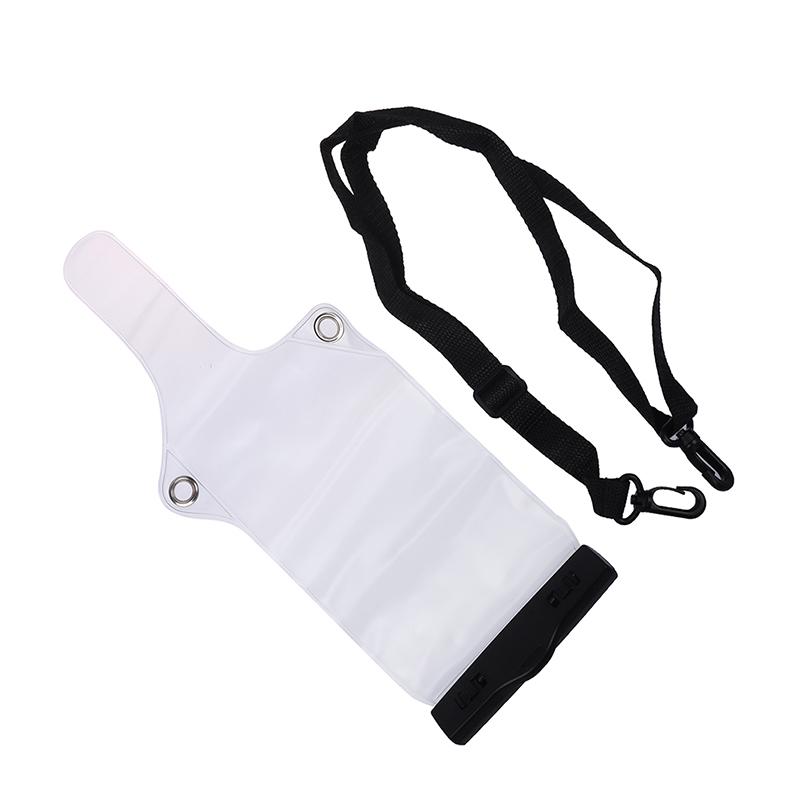 Portable Radio Waterproof Case Bag For Walkie Talkie Cover Holder With Lanyard