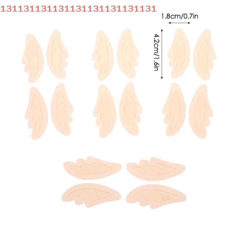 Easy Use Earlobe Support for Elf Ear Makeup 4/12/20 Patches Elf Ear Support Stickers Invisible Ear Corrector V-Face Stickers