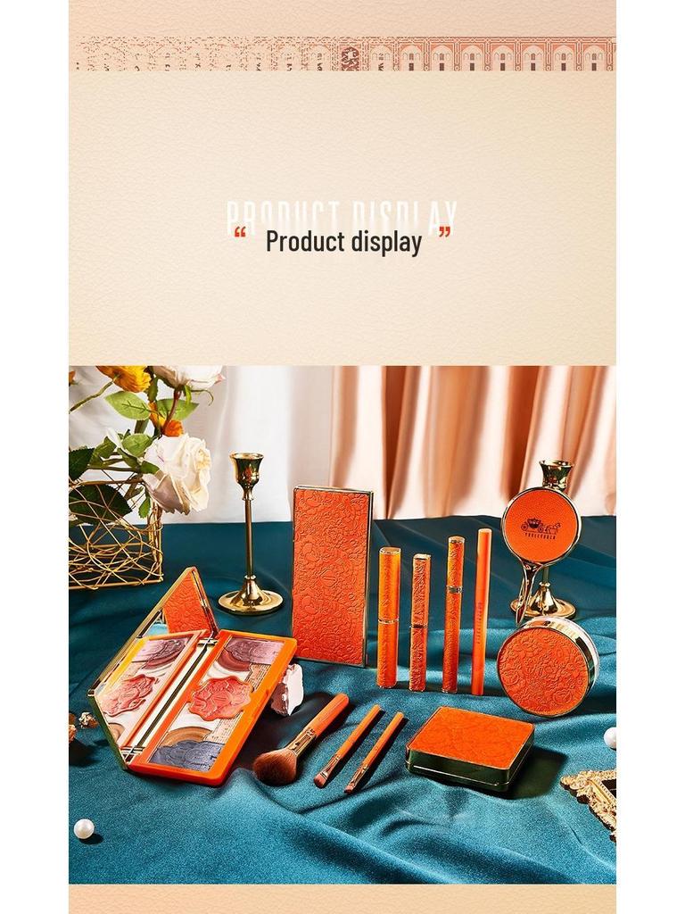 Yuli Yula 11-Piece Makeup Set: BB Cream, Blush, Eyeshadow Palette, Lipstick & More in a Beauty Gift Box.