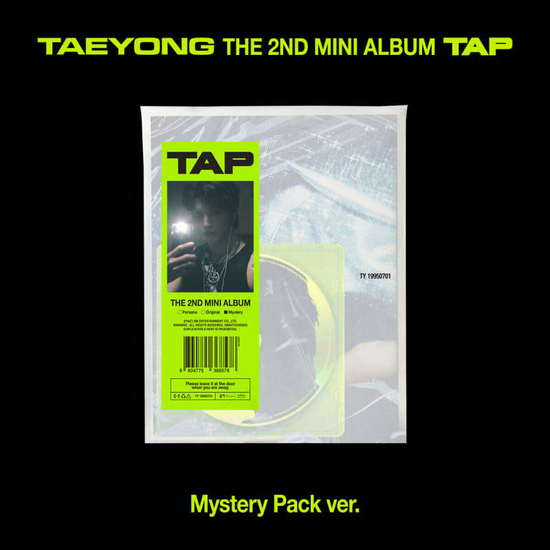 

TAEYONG - 2nd Mini Album: TAP [Mystery Pack Ver.]