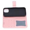 Phone Wallet Case With Card Slot Stand PU Lther Flower EmNaBossed  ive   Cover for   13