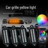 Ear Style LED Grille Light: Small Yellow Light for SUV/Pickup Off-Road Vehicles